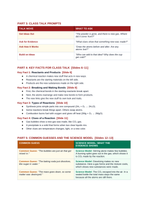 Introduction to Chemical Reactions Scaffolded Phenomena-Based Lesson: Baking Soda and Vinegar Foam Teacher Discussion Guide sample page