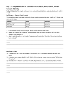 Introduction to Matter & Particles Bell Ringers & Exit Tickets sample page