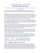 Maryland MISA Full Practice Exams & Retest Packs Domain Rehearsal Exam sample page