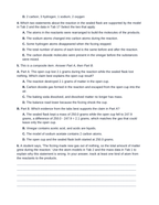 Maryland MISA Structure, Properties, and Reactions of Matter Cluster Practice Set sample page