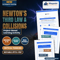 Newton's Third Law & Collisions Project-Based Learning Activity cover