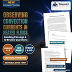 Observing Convection Currents in Heated Fluids Reading Worksheet cover