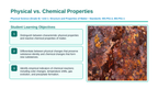 Physical vs. Chemical Properties Slide Show Presentation sample page