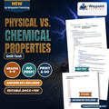 Physical vs. Chemical Properties Unit Test cover