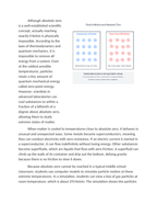 Simulating Particle Motion at Absolute Zero Reading Worksheet sample page