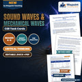 Sound Waves & Mechanical Waves CER Task Cards cover