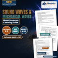 Sound Waves & Mechanical Waves Model Response & Scoring Guide cover