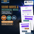 Sound Waves & Mechanical Waves Project-Based Learning Activity cover