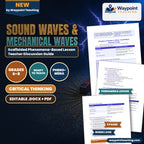 Sound Waves & Mechanical Waves Scaffolded Phenomena-Based Lesson: How a Singer's Voice Can Break a Glass Teacher Discussion Guide cover
