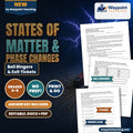 States of Matter & Phase Changes Bell Ringers & Exit Tickets cover