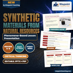 Synthetic Materials from Natural Resources Phenomena-Based Lesson: From Sticky Crude Oil to Bendy Plastic Presentation cover