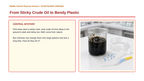 Synthetic Materials from Natural Resources Scaffolded Phenomena-Based Lesson: From Sticky Crude Oil to Bendy Plastic Presentation sample page