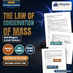 The Law of Conservation of Mass Bell Ringers & Exit Tickets cover