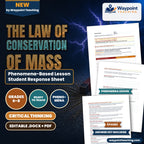 The Law of Conservation of Mass Phenomena-Based Lesson: Burning Steel Wool in a Sealed Flask Student Response Sheet cover