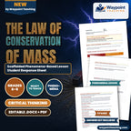 The Law of Conservation of Mass Scaffolded Phenomena-Based Lesson: Burning Steel Wool in a Sealed Flask Student Response Sheet cover