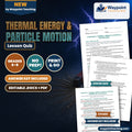 Thermal Energy & Particle Motion Lesson Quiz cover