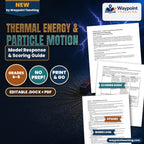 Thermal Energy & Particle Motion Model Response & Scoring Guide cover