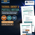Thermal Energy & Particle Motion Phenomena-Based Lesson: Deflated Basketball Expanding in a Heated Gymnasium Teacher Discussion Guide cover