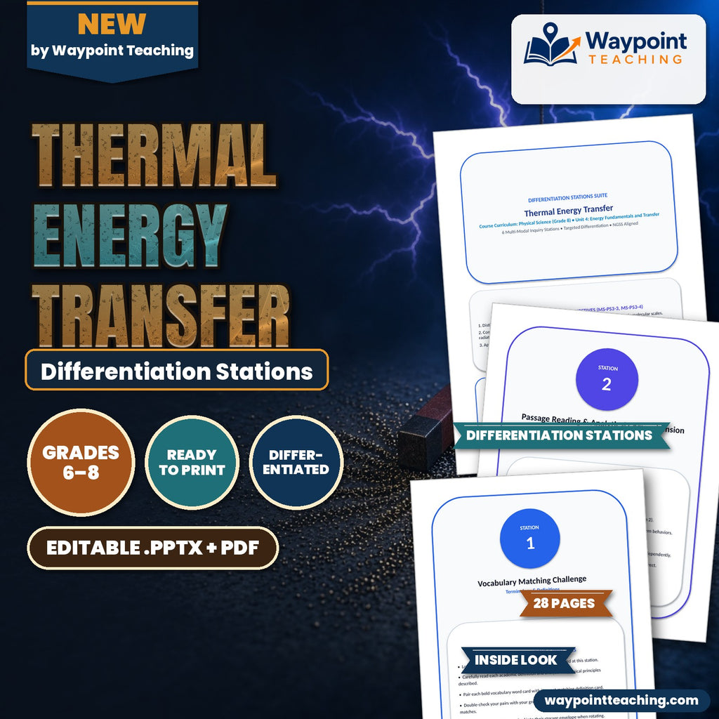 Thermal Energy Transfer Differentiation Stations cover