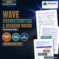 Wave Characteristics & Behavior Basics 5E Lesson Plan cover