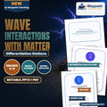 Wave Interactions with Matter Differentiation Stations cover